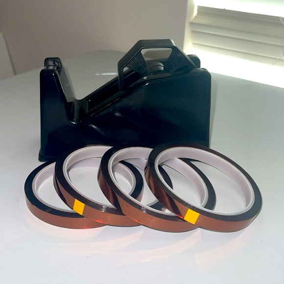 Heat Transfer Tape Dispenser w/ 4 Rolls of Tape - Picture 1 of 5